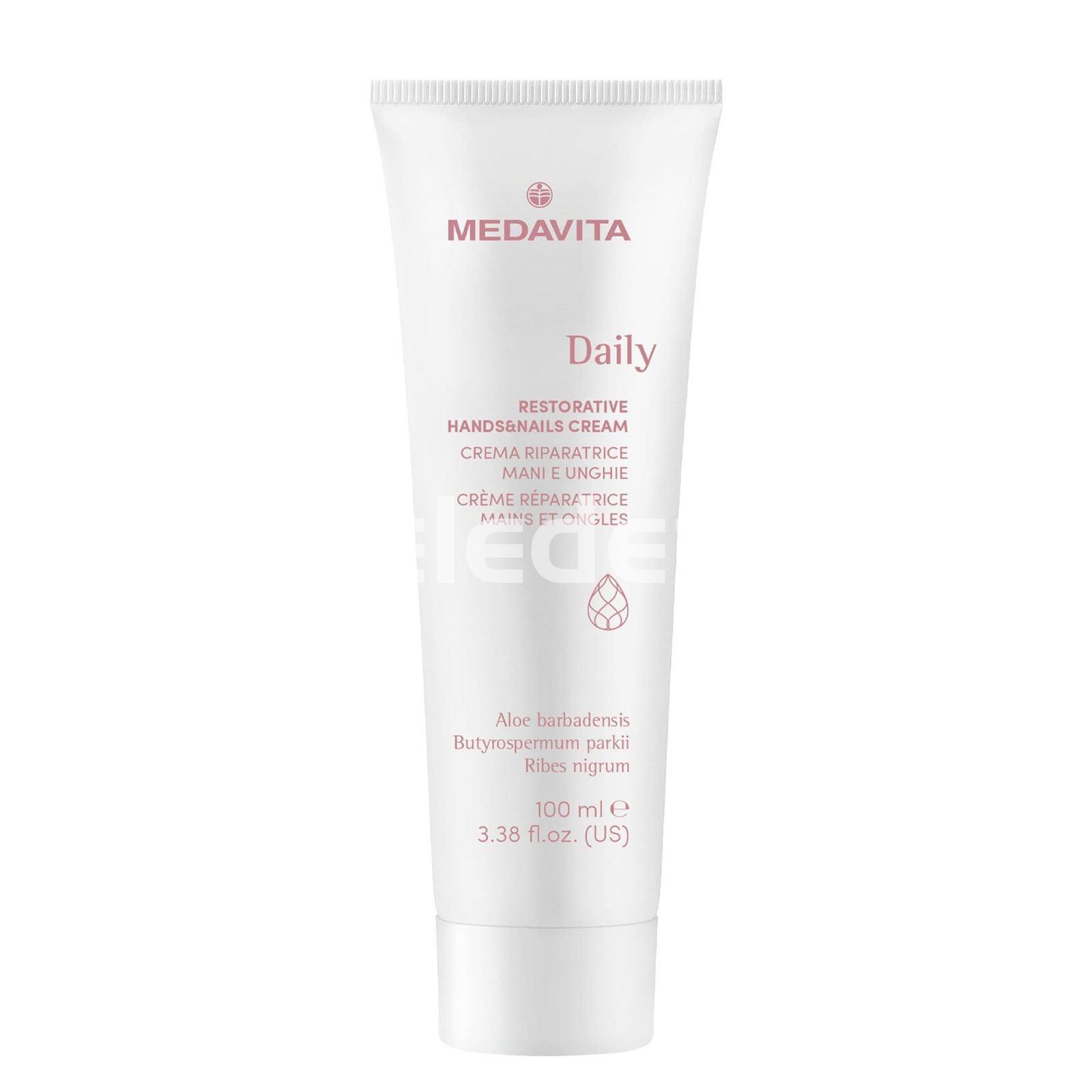 DAILY - RESTORATIVE HANDS & NAILS CREAM Crema Restauradora Para Manos y Uñas MEDAVITA - Imagen 1