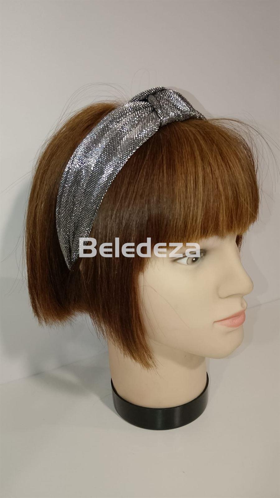 DIADEMA ANCHA NUDO BRILLOS ARABAN - Imagen 3