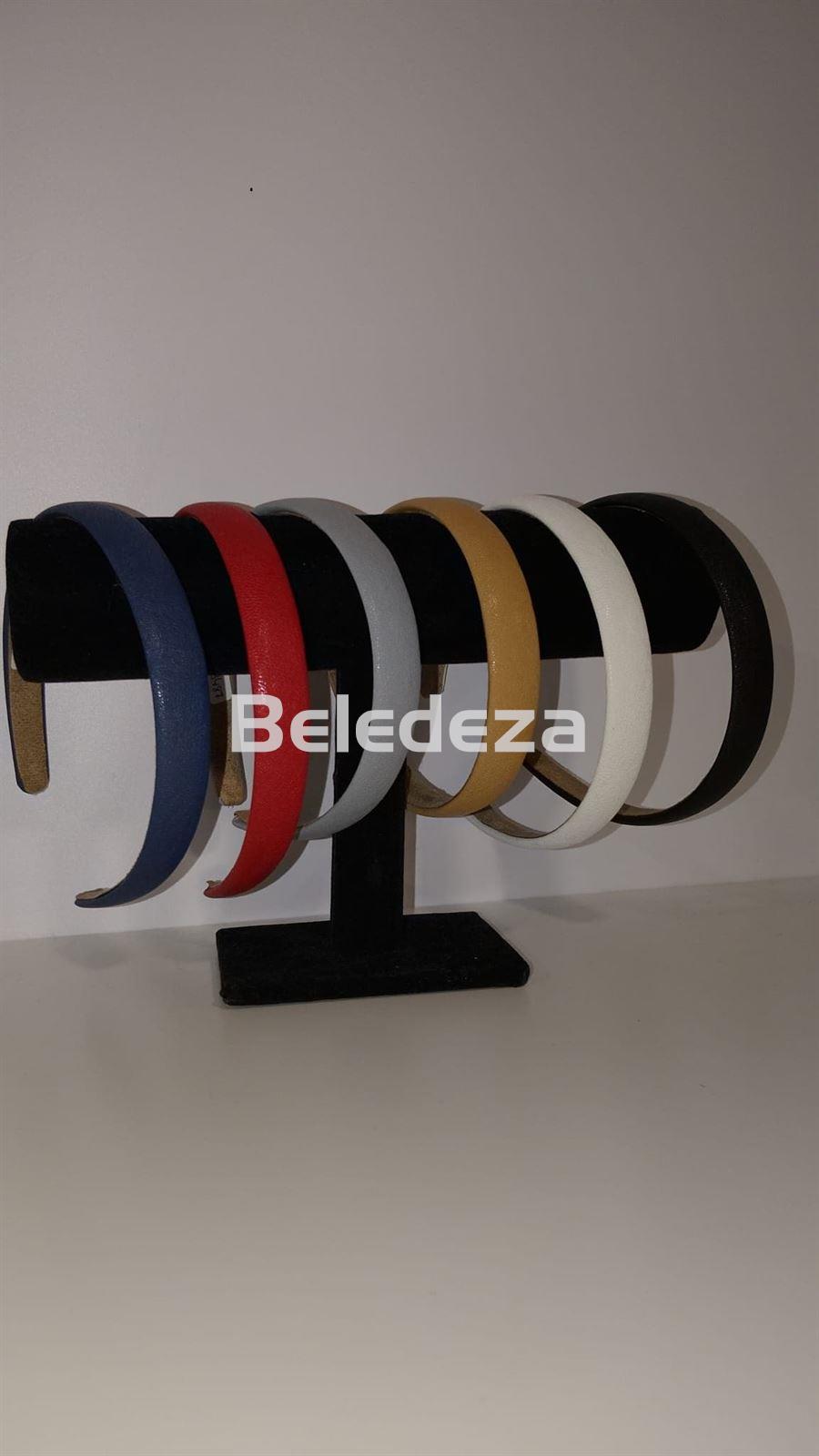 DIADEMA PLANA FINA POLIPIEL ARABAN - Imagen 1