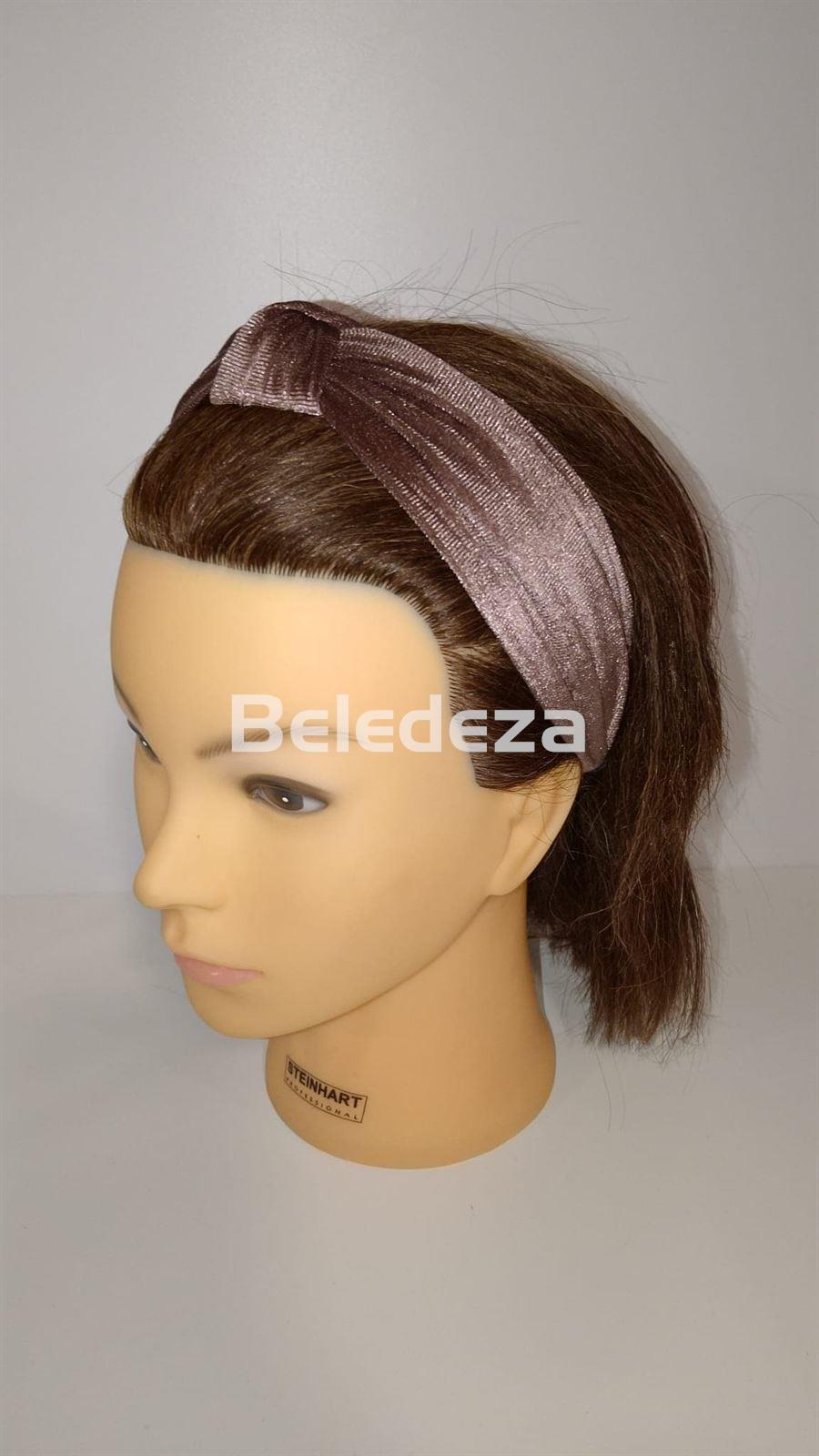 DIADEMA TERCIOPELO NUDO Araban - Imagen 4