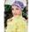 AMBER BOHO TURBAN SET PURPLE ROMANCE Turbante Boho Set Amber Púrpura - Imagen 1