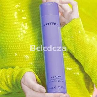 ICY BLOND PURPLE SHAMPOO Champú Anti-Amarillo Cabellos Rubios y Blancos - Imagen 2
