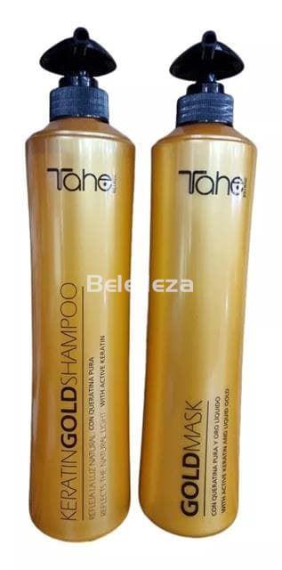 PACK KERATIN GOLD SHAMPOO+MASK Pack Keratin Gold Champú+ Mascarilla - Imagen 1